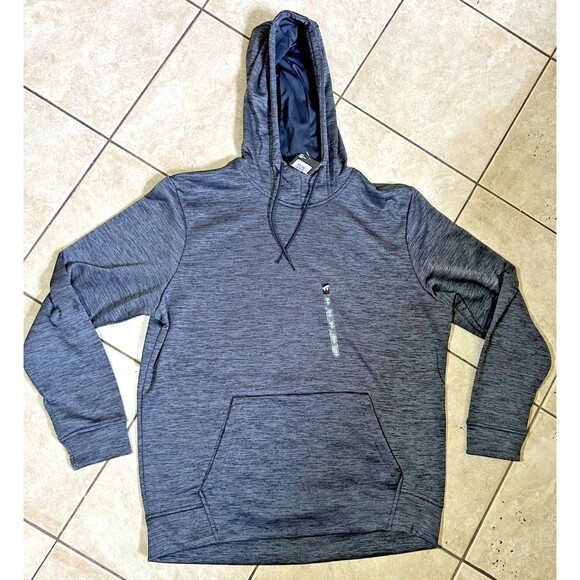 Under Armour Hoodie Mens L Grey Atheltic Loose sweater Cold Gear Running NWT - Picture 1 of 10